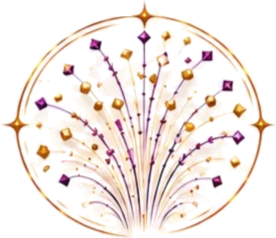 Confetti Package celebration and party planning illustration, Elite Elegance Events, Reno and Lake Tahoe